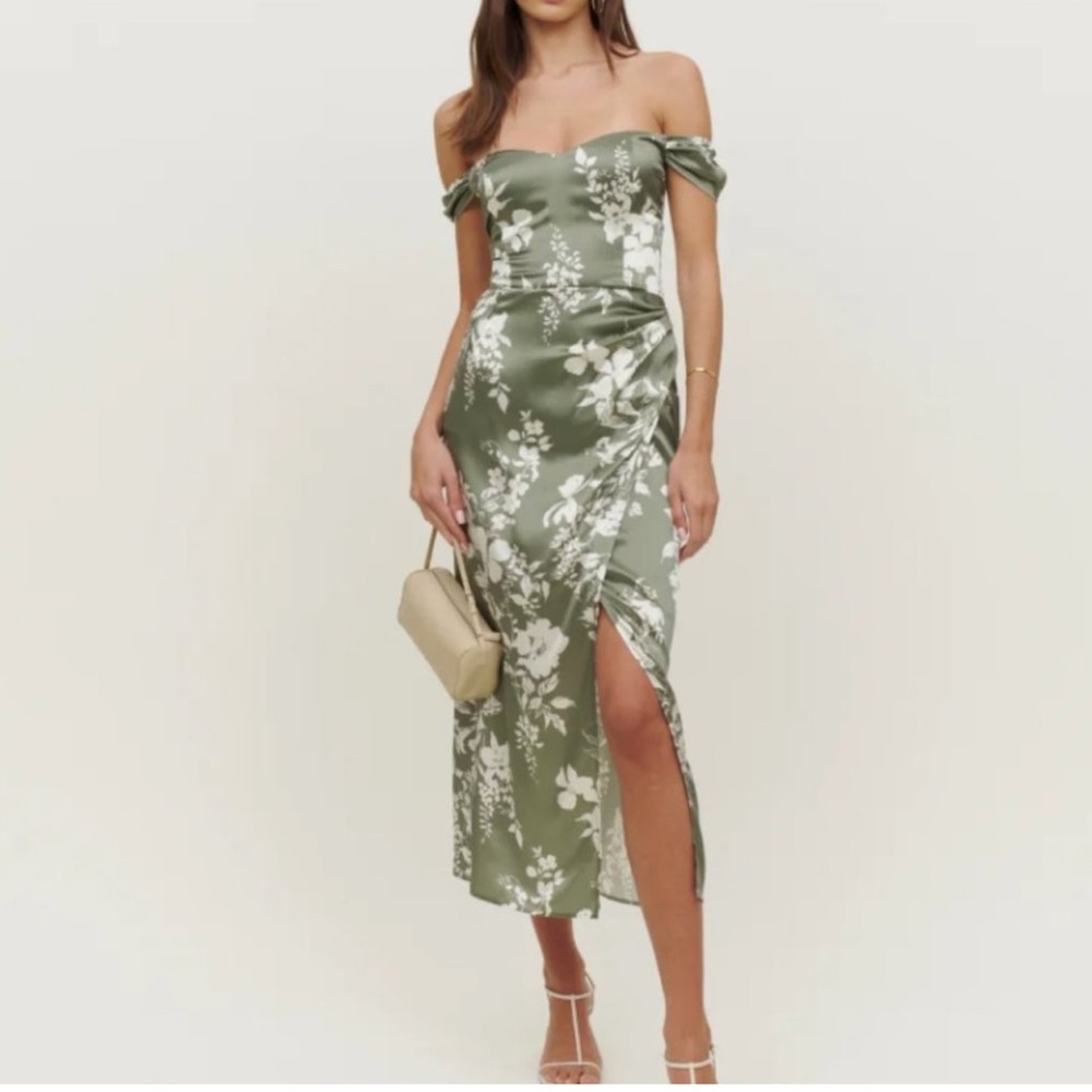 Reformation Genesis Silk Dress